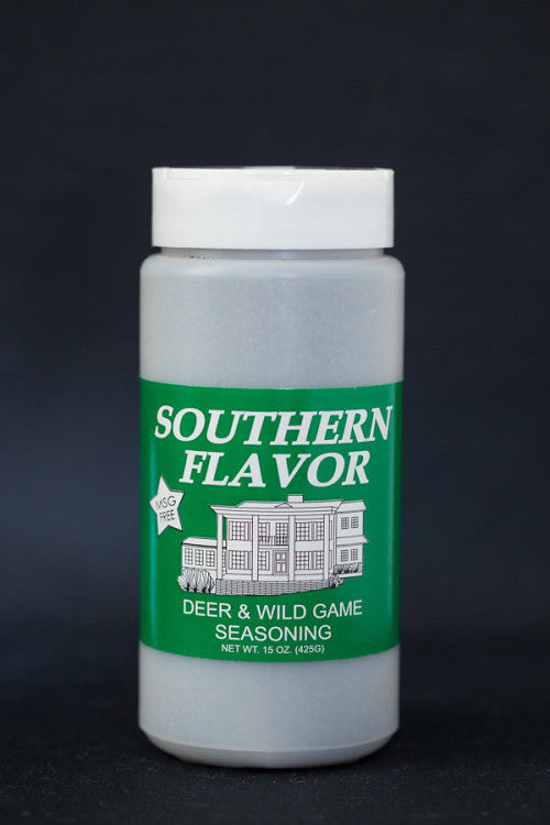 Deer & Wild Game Southern Flavor Seasoning, 15 oz. Canister