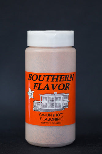 Cajun (Hot) Southern Flavor Seasoning, 15 oz. Canister
